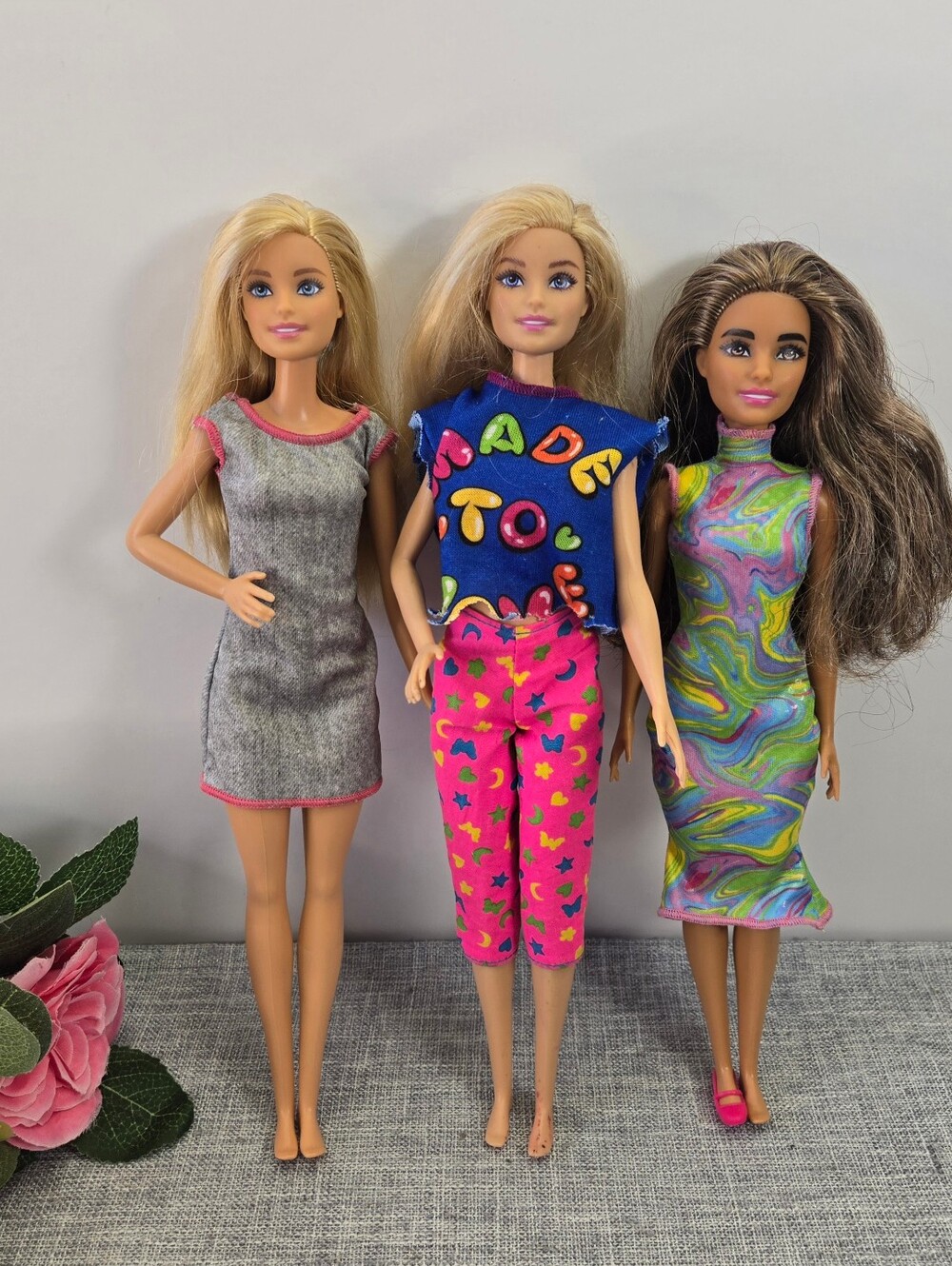 Vintage Barbie Doll Lot Of 3 Mattel 2000's